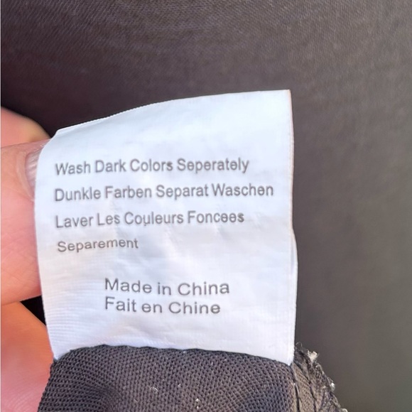 Sz L-dress or swim coverup. Drop waist with flowy sleeves & oversized neck - Picture 7 of 8